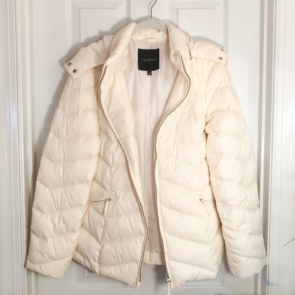 Talbots Short Puffer Jacket